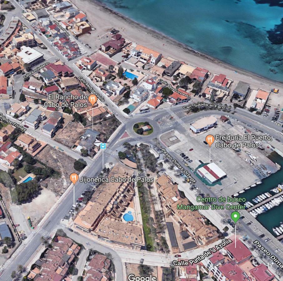 Casa En El Centro De Cabo De Palos Cerca A Clubes De Buceo Exterior foto